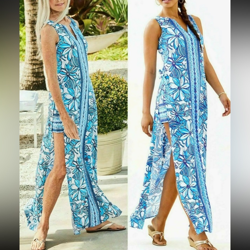 NWT Lilly Pulitzer Donna Maxi Romper